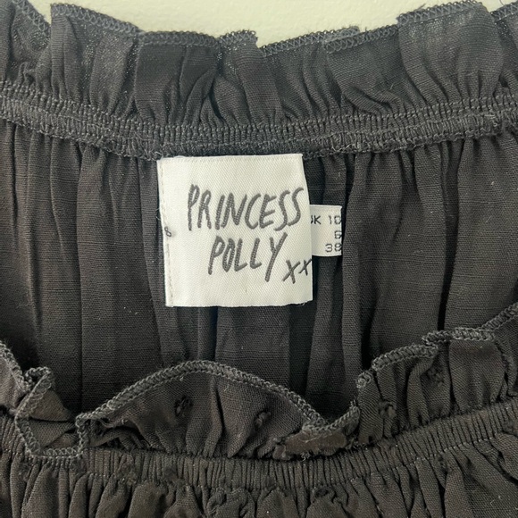 Princess Polly cropped babydoll sleeve top - Picture 3 of 3